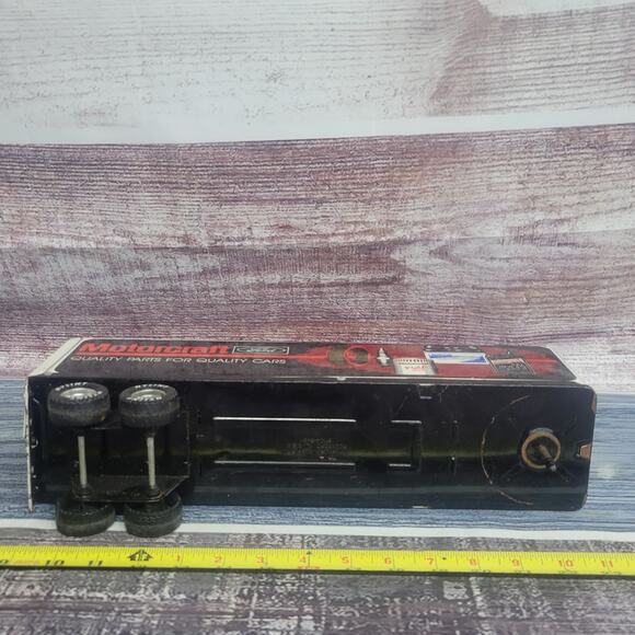 Nylint Pressed Steel Ford Motorcraft semi trailer white and black - Picture 10 of 12